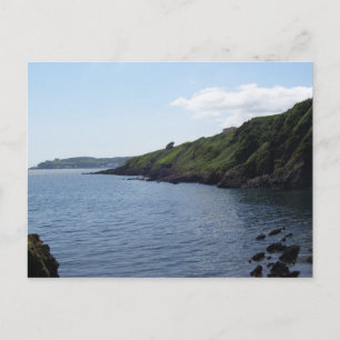 Manx coast postcard
