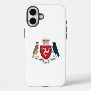 Manx coat of arms iPhone 16 plus case
