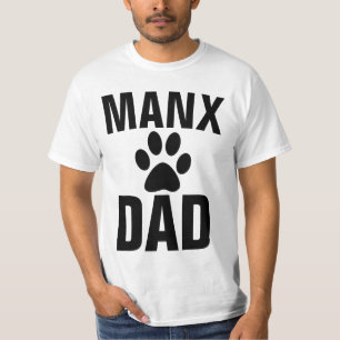 MANX DAD CAT T-shirts & Sweatshirts