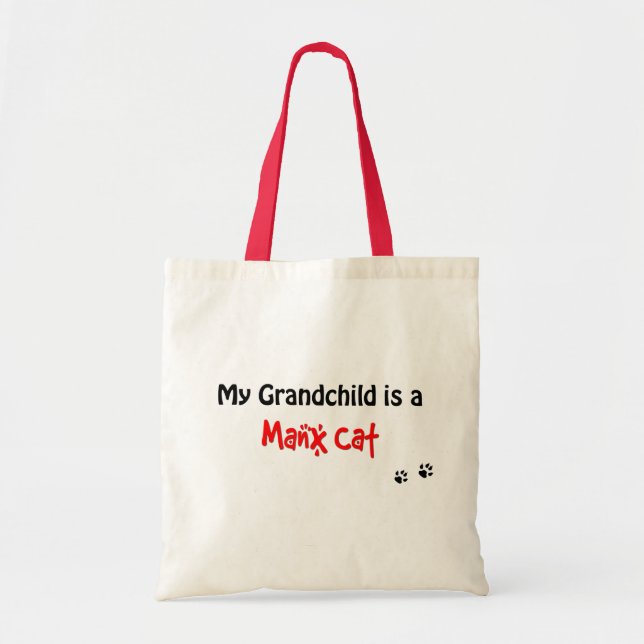 Manx Grandchild Tote Bag (Front)