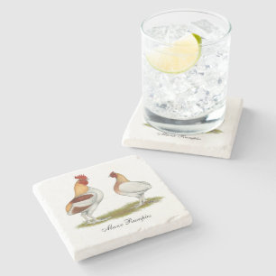 Manx Rumpies Stone Coaster