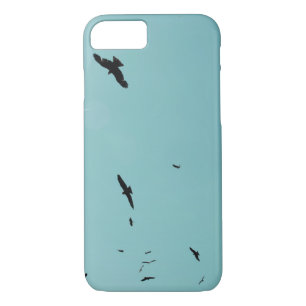 Many birds and a contrail iPhone 8/7 case
