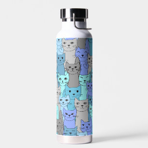 Many Blue Cats Thor Copper Vacuum Insulated Water Bottle