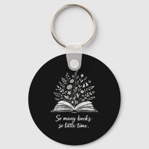 Many books little time bookworm classic key ring