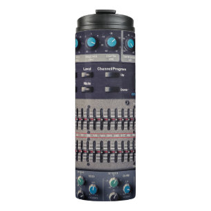 Many Buttons Sound Mixer Studio Thermal Tumbler