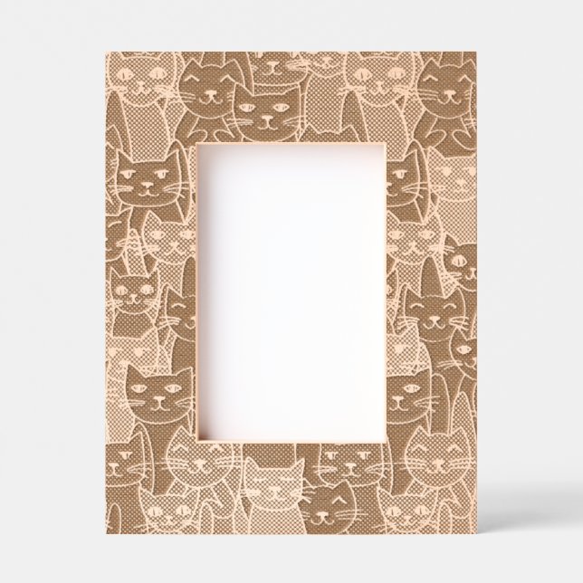 Many Cats Design Etched Frames (Front)
