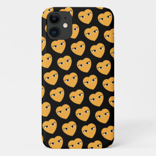 Many Cute Hearts with Eyes iPhone 11 Case