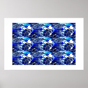 Many dancing water spirits poster