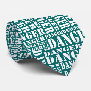 Many Dangers - Teal Green Tie