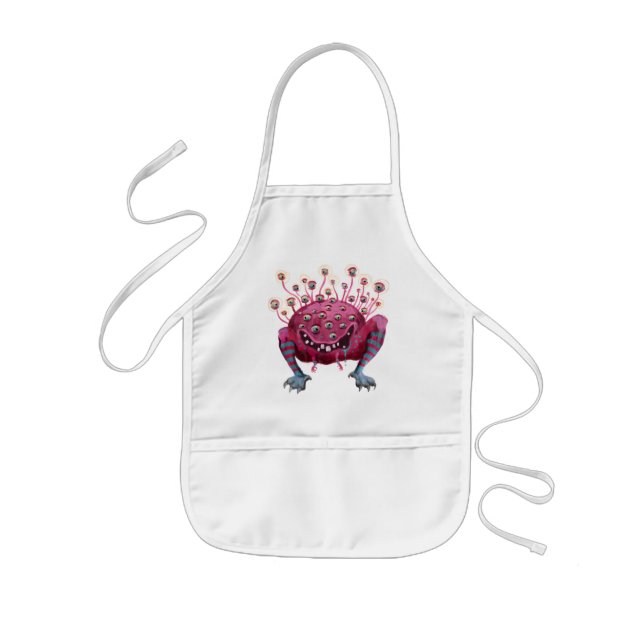 Many Eyed Monster Apron (Front)
