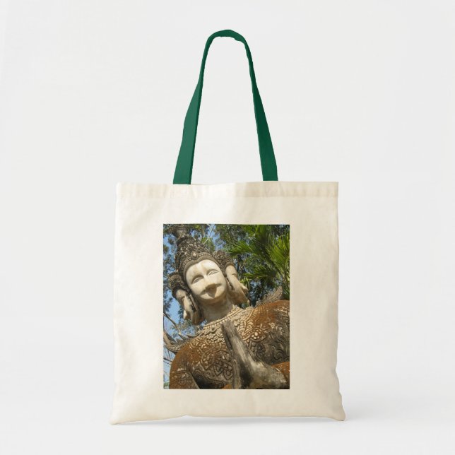 Many Face Wai ... Nong Khai, Isaan, Thailand Tote Bag (Front)