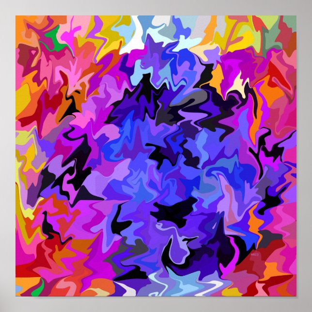 Many Faces... Poster (Front)