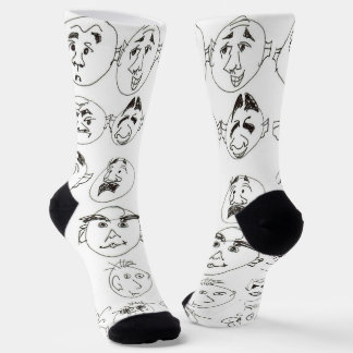 Many Faces Socks