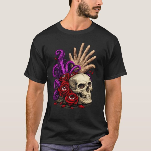 Many-Fingered Bloom T-Shirt (Front)