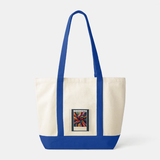Many Hands, One Future – Diversité Tote Bag (Back)