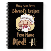 Many Have Eaten (Insert Name)'s Recipes Notebook