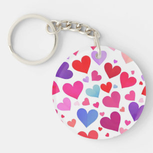 Many Hearts Key Ring