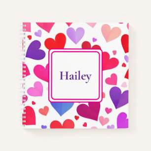 Many Hearts Notebook