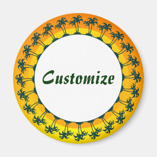 Many Islands Template Magnet