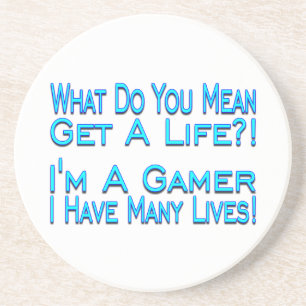 Many Lives Gamer Coaster