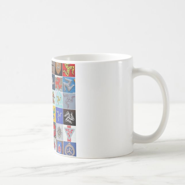 Many Manx legs mug (Right)