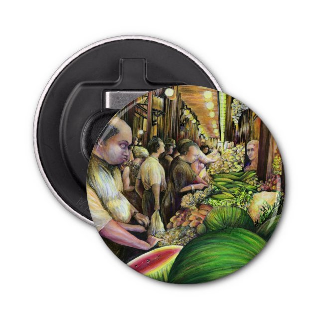 Many Men, Many Melons, Budapest Bottle Opener (Front)