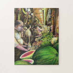 Many Men, Many Melons, Budapest Jigsaw Puzzle
