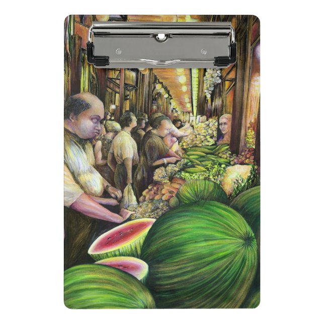 Many Men, Many Melons, Budapest Mini Clipboard (Front)