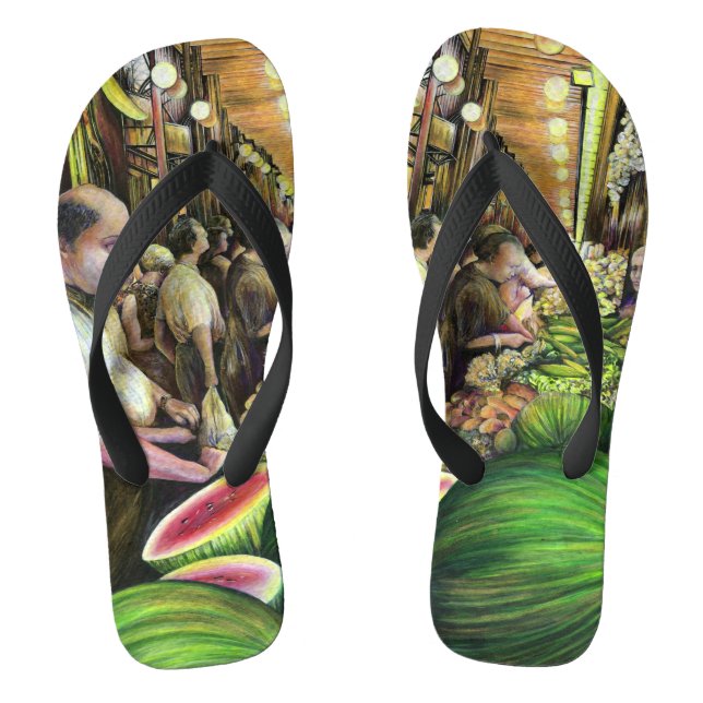 Many Men, Many Melons, Budapest Thongs (Footbed)