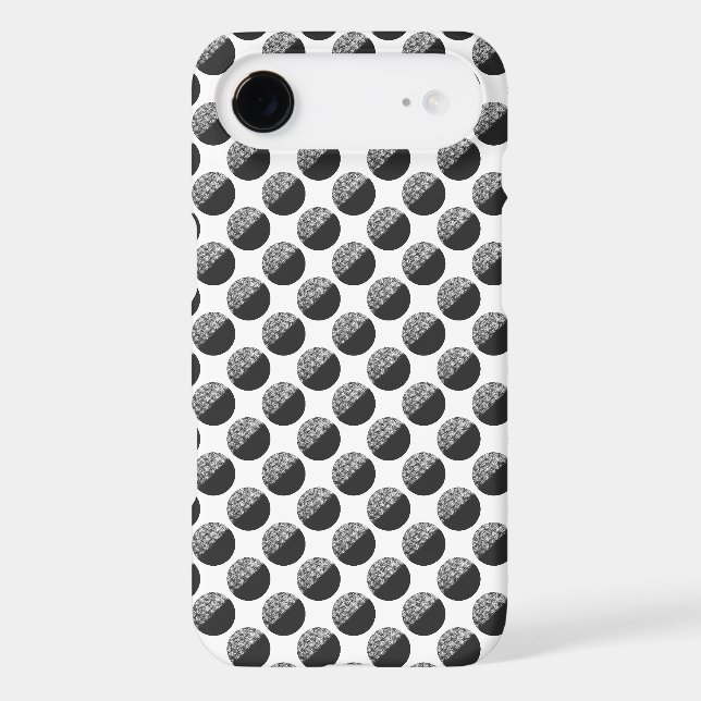 Many Moons Black & White Pattern (Back)