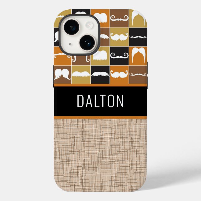 Many Moustaches Phone Case (Back)