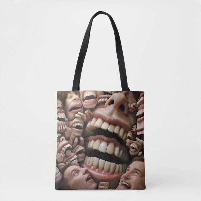 Many Mouths to Feed Tote Bag (Front)