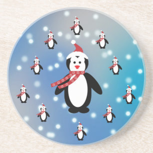 Many Penguins Coaster