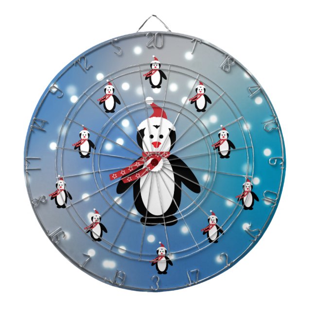 Many Penguins Dartboard (Front)