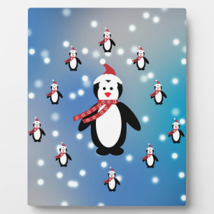 Many Penguins Plaque