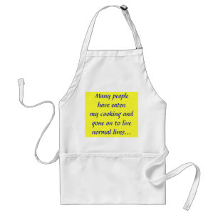 Many People Have Eaten My Cooking Standard Apron