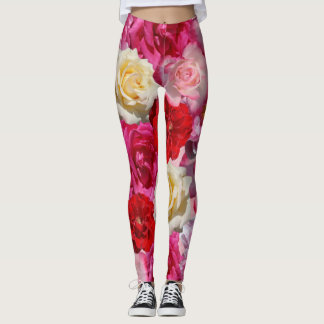 many roses leggings