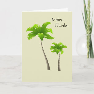 Many Thanks Thank You Card