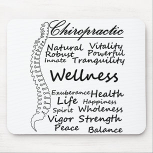 Many Ways to Say "Chiropractic" Chiropractor Gift Mouse Pad