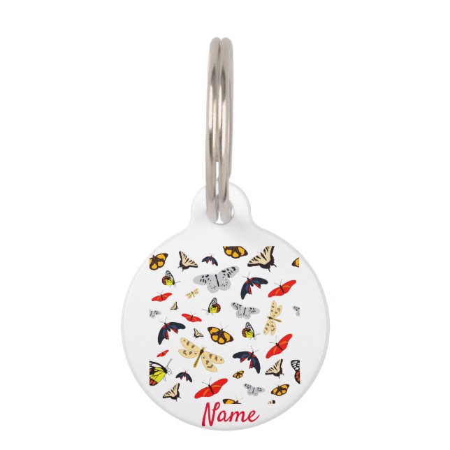 Many Winged Creatures Thunder_Cove Pet Tag (Front)