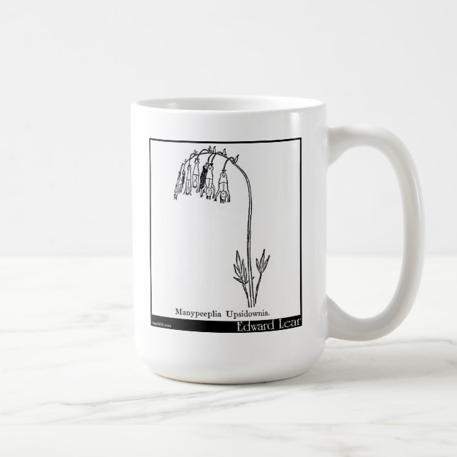 Manypeeplia Upsidownia. Coffee Mug (Right)
