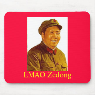 mao, LMAO Zedong Mouse Pad