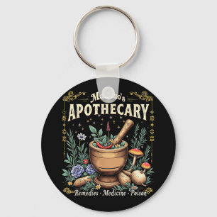 Maomaos Apothecary Fantasy Herbal Potion Art Key Ring