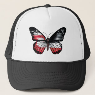 Maori butterfly monarch flag trucker hat
