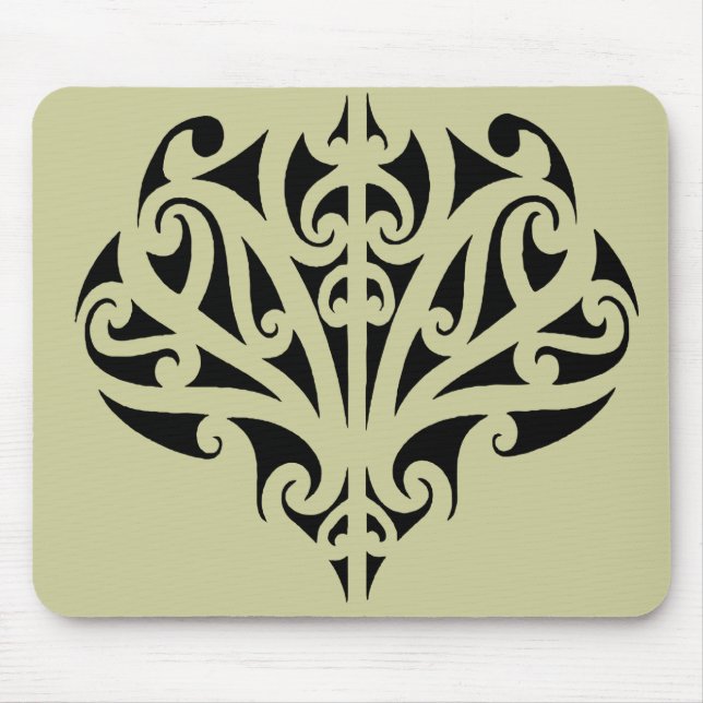Maori design mouse pad (Front)