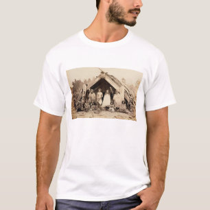 Maori Family, New Zealand, c.1880s (albumen print) T-Shirt