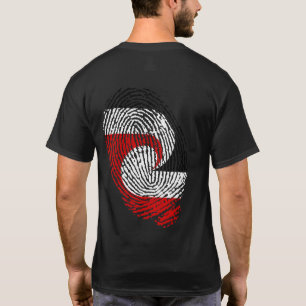 Maori flag fingerprints T-Shirt