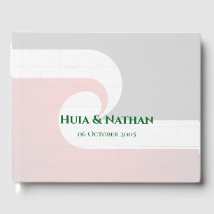 Maori Flag Guest Book Luxurious Weddings