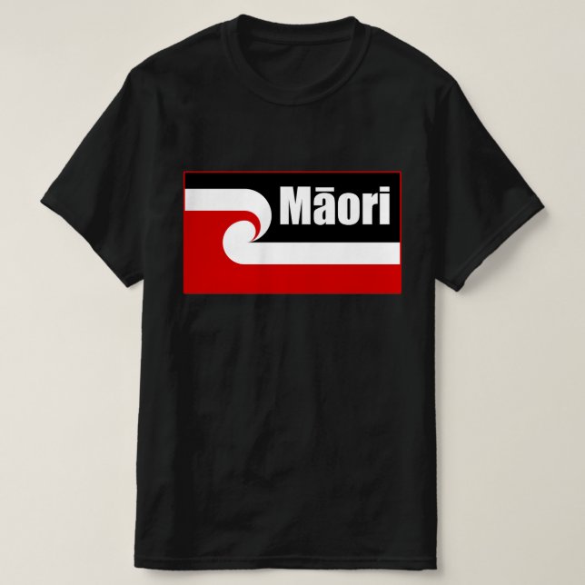 Maori flag,Tino Rangatiratanga flag, Māori T-Shirt (Design Front)