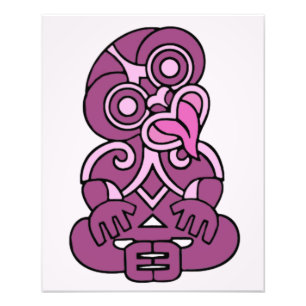 Maori Hei Tiki Photo Print